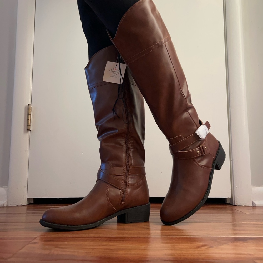 St. John's Bay Brown Over the Knee Boots